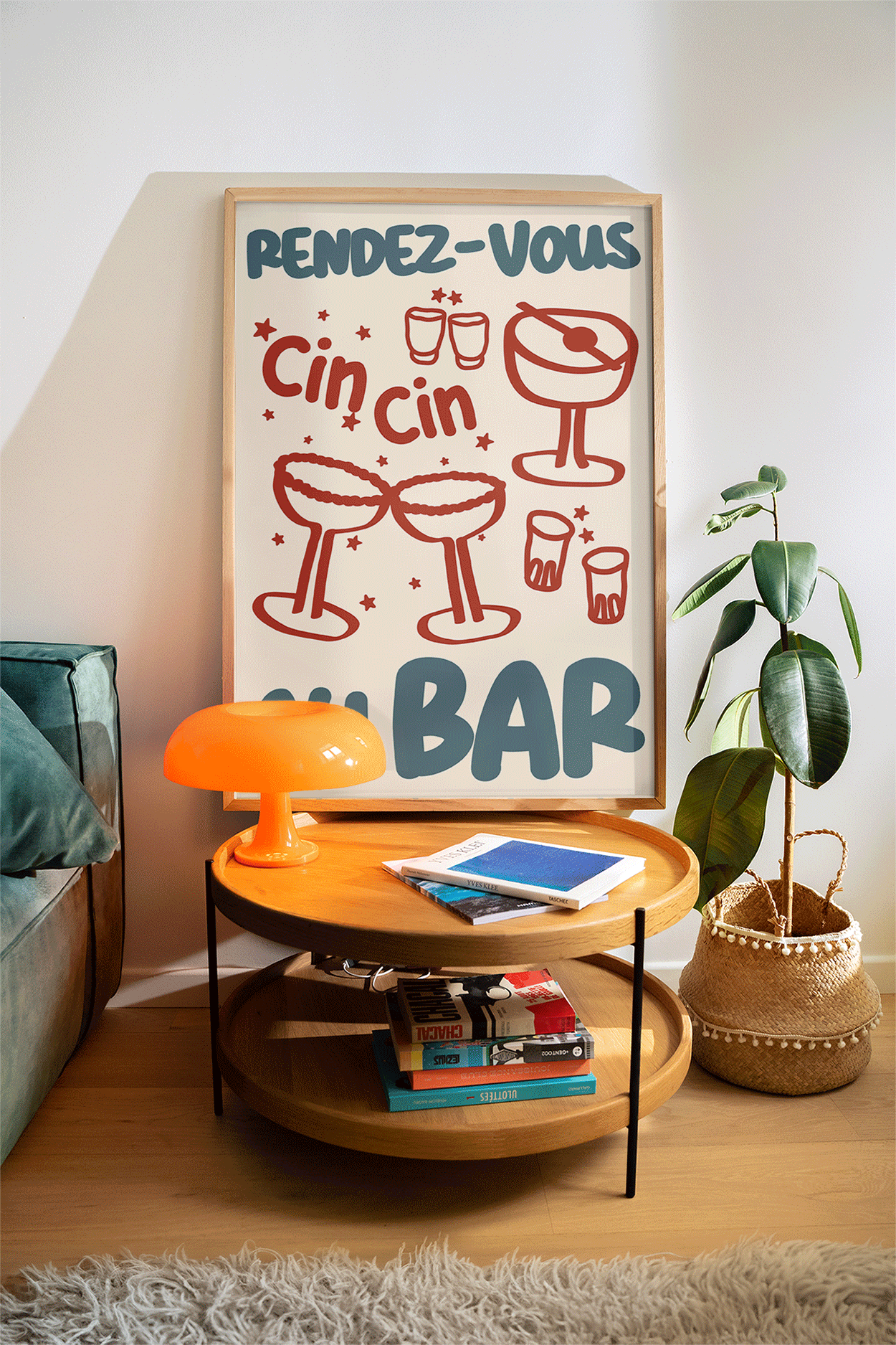 Rendez-vous au bar - affiche