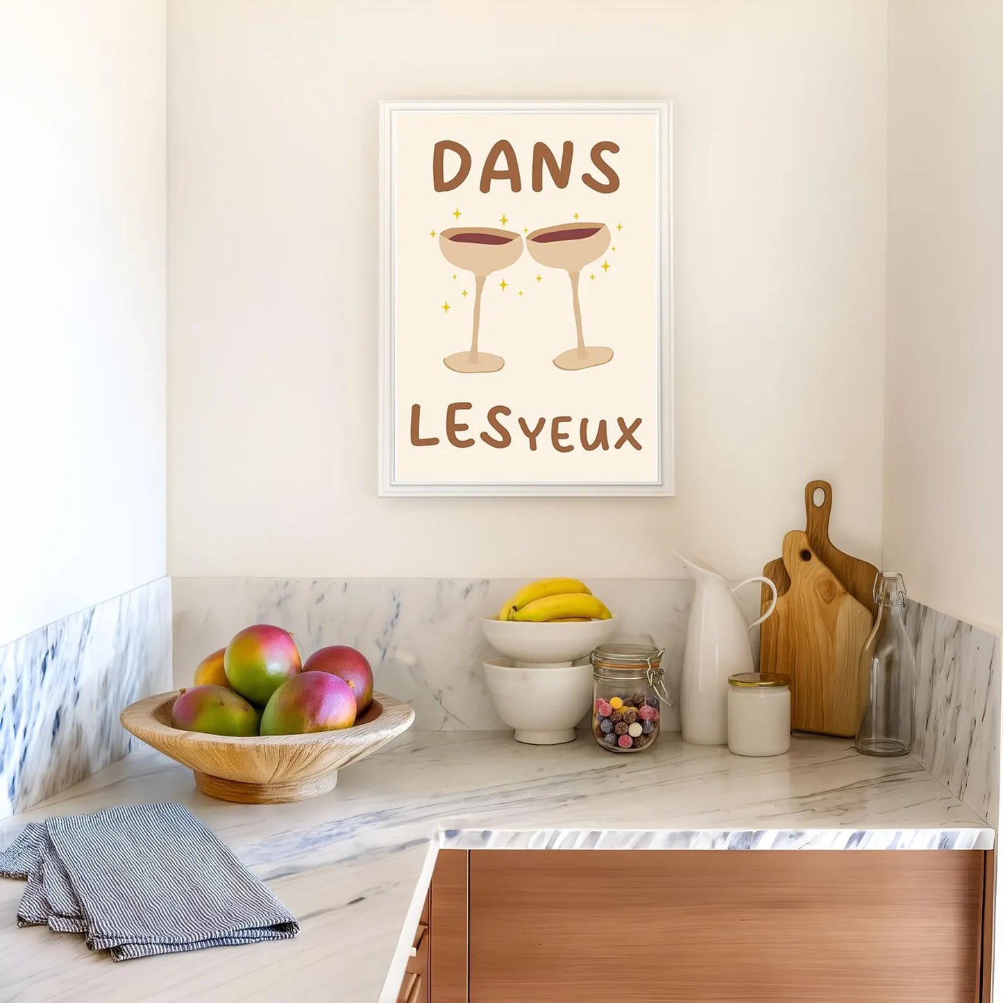 Dans les yeux - affiche