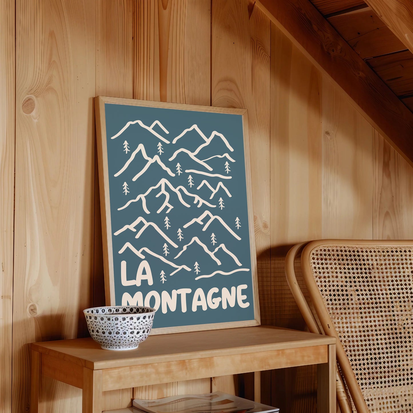 La montagne - affiche