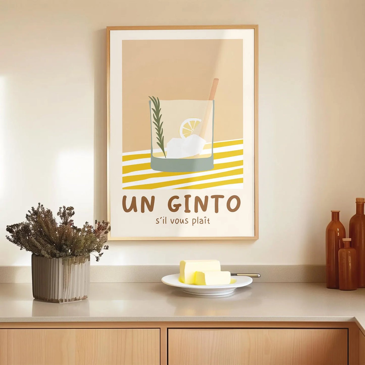Un ginto s'il vous plaît - affiche